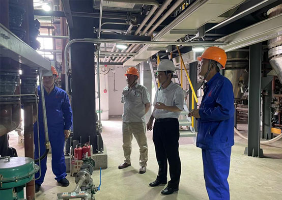 中钢天源董事长毛海波一行赴中唯公司调研指导工作